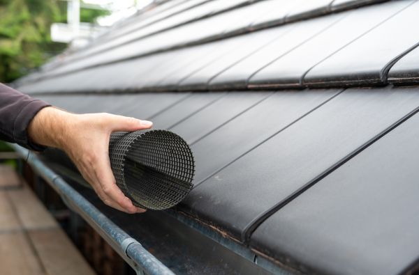 Gutter Mesh Installation in Lima